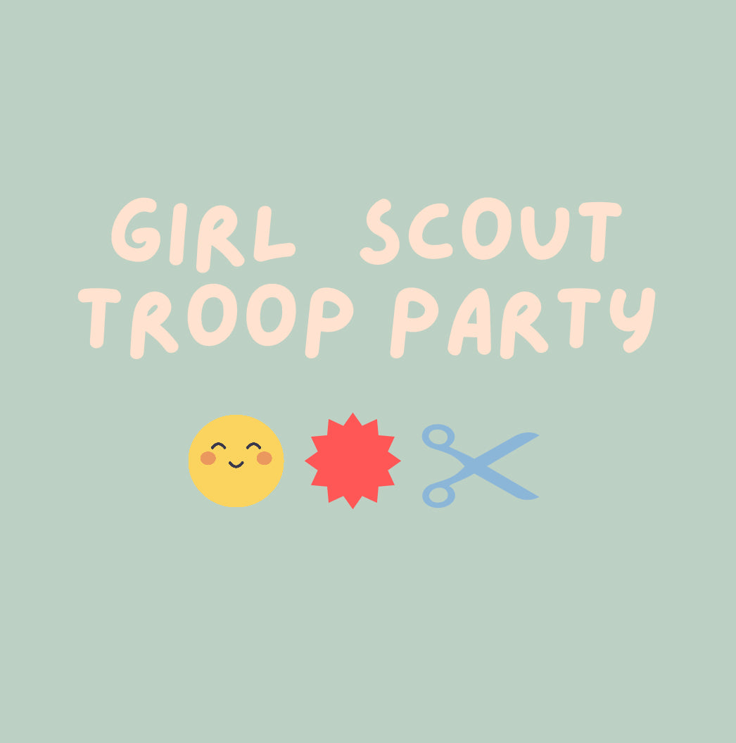 Girl Scout Troop Party