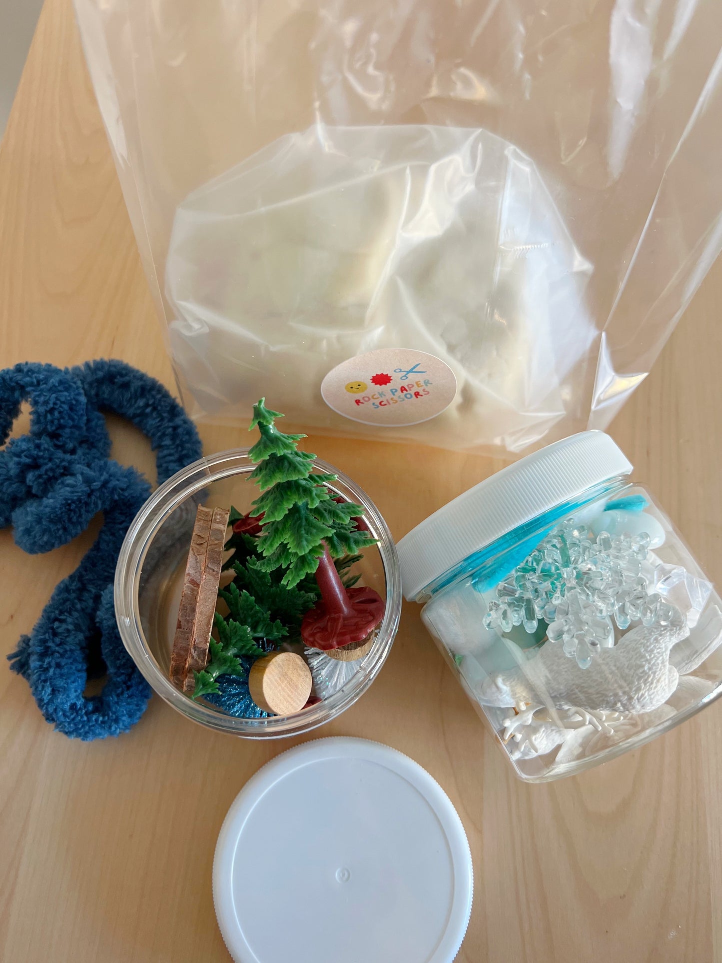 Winter Wonderland Playdough Kit