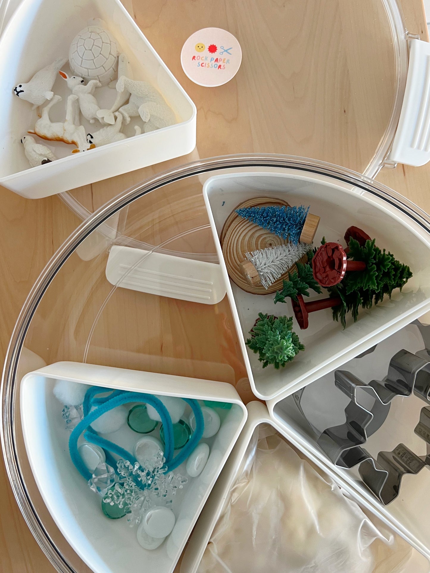 Winter Wonderland Playdough Kit