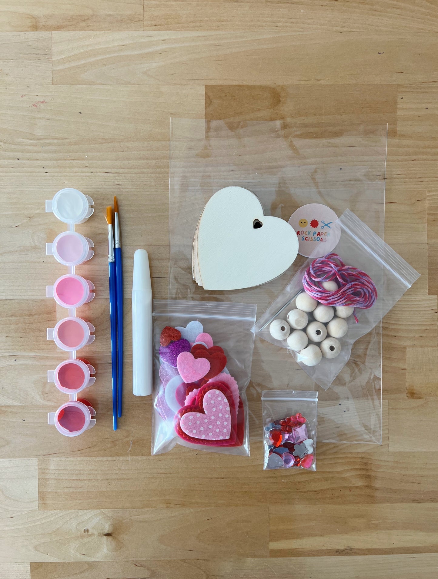 DIY Heart Garland