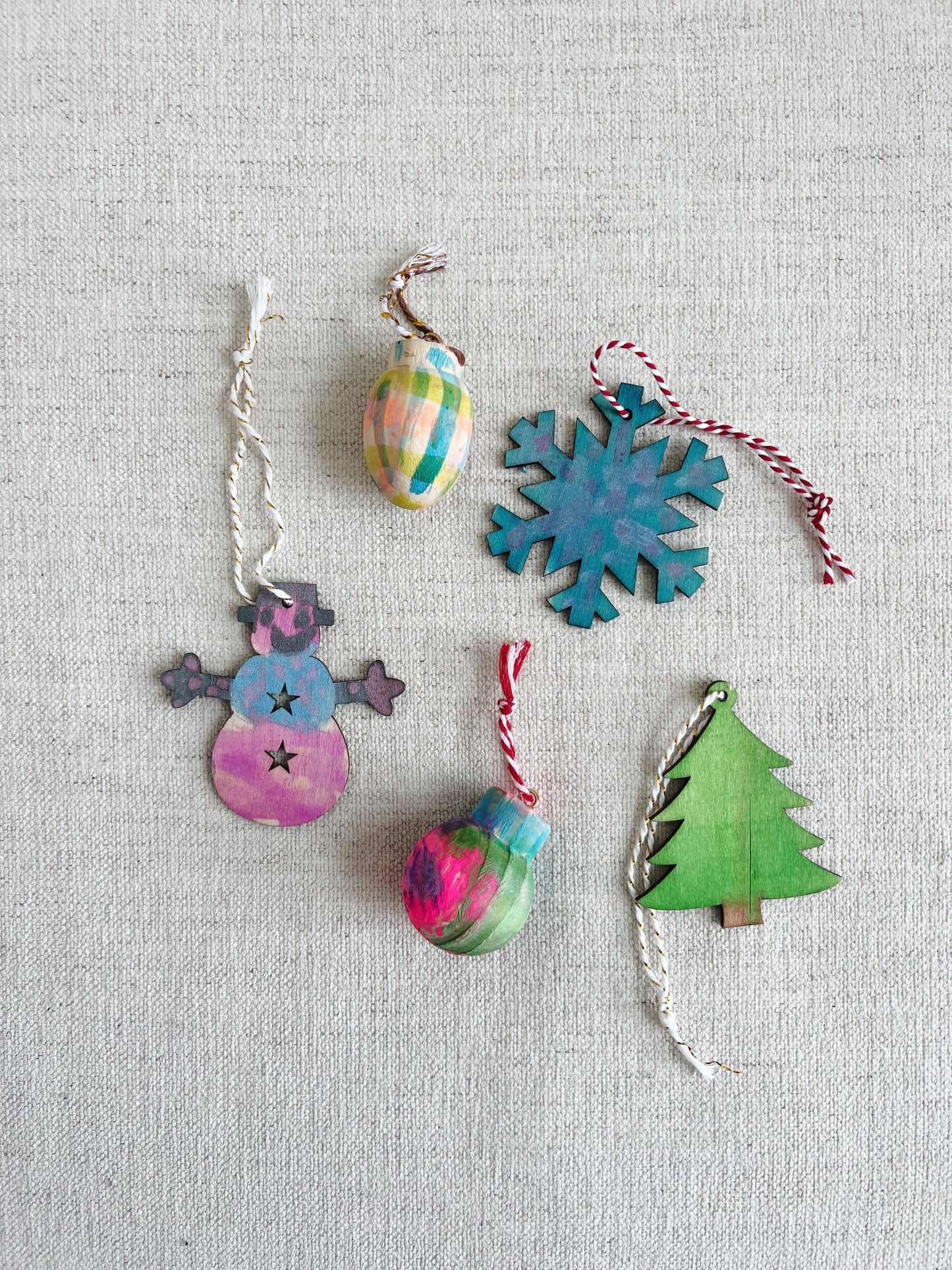 Paint Your Own Ornaments Kit