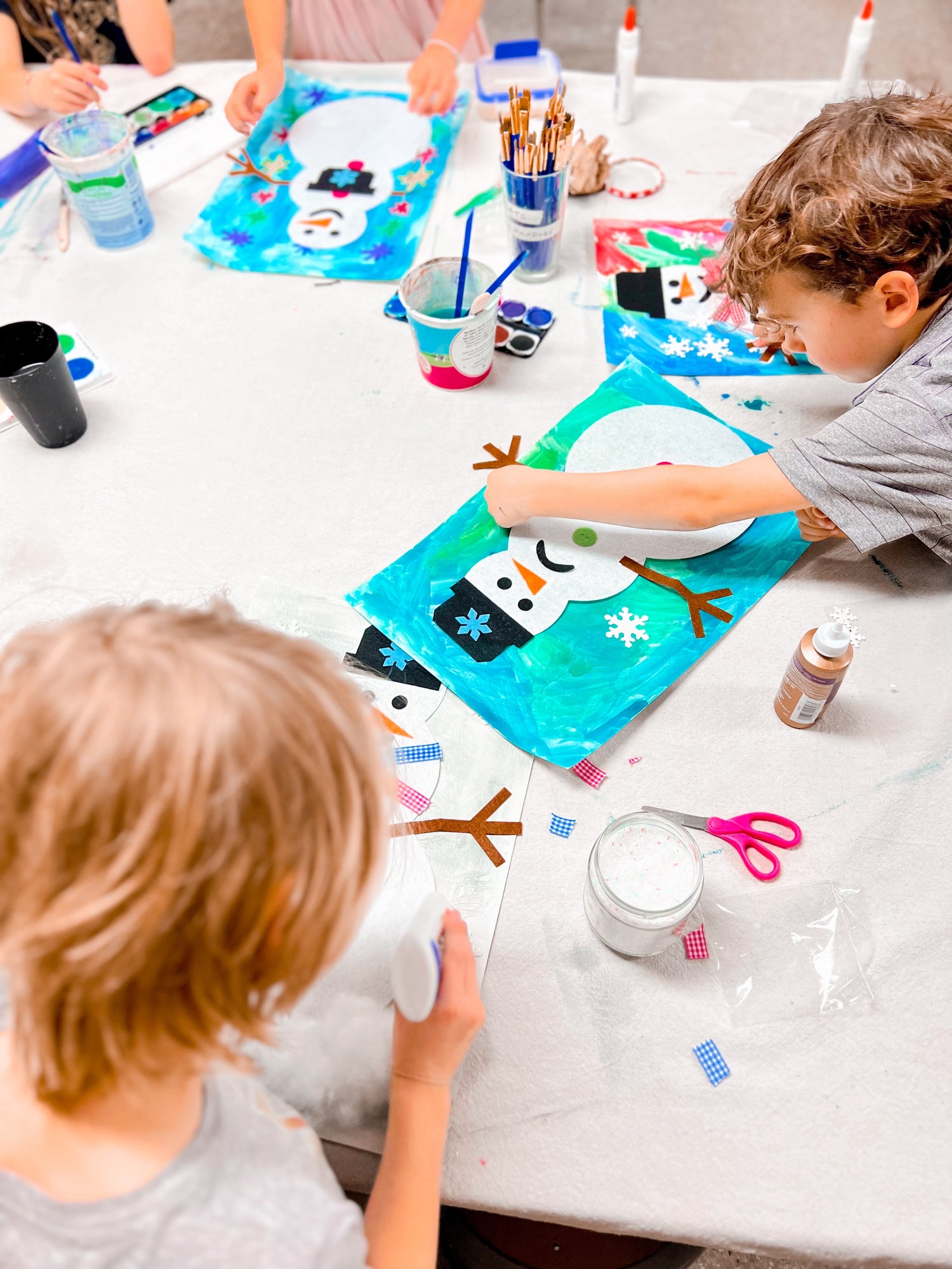 Rock Paper Scissors Art Studio