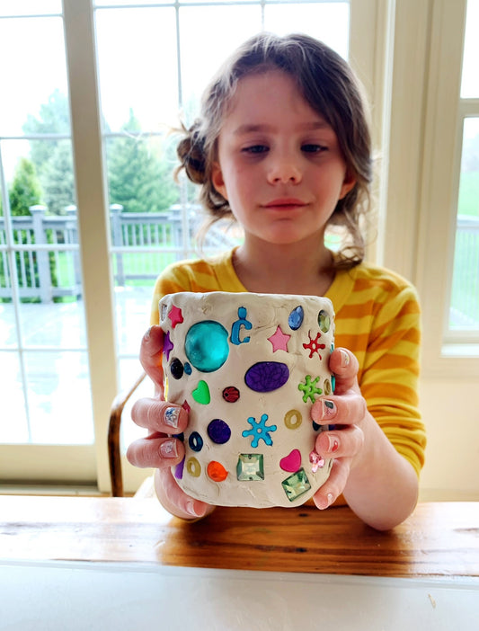 Fun Stuff Clay Pencil Jars