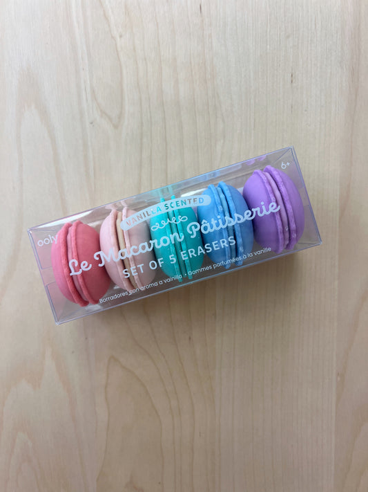 Scented Macaron Erasers