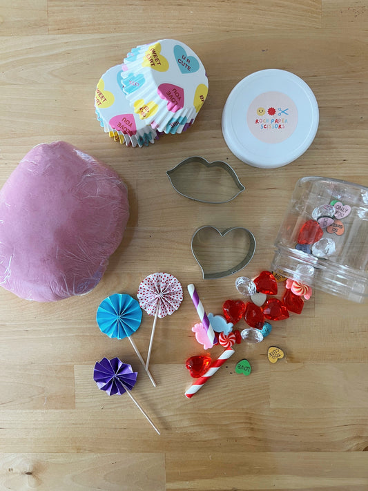 Valentines Playdough Kit